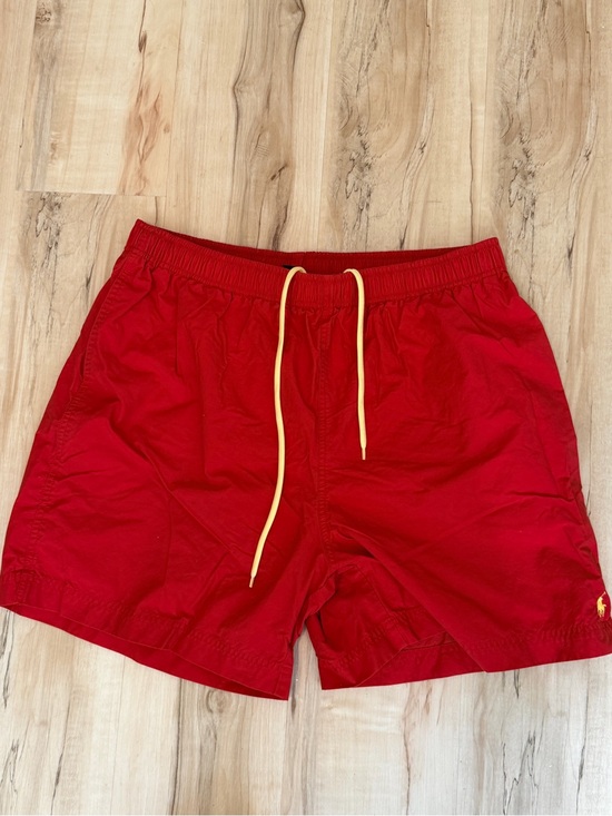Polo Ralph Lauren Other - Vintage Polo Sport Ralph Lauren Red Swim Trunks XXL Americana 4th of July